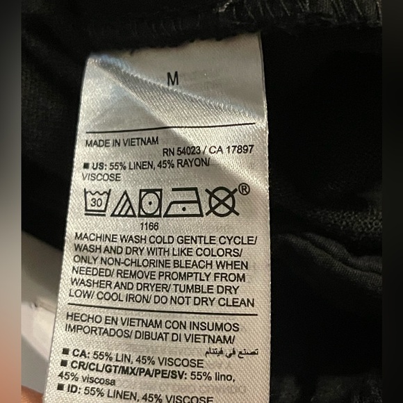 NWT old navy linen pants - Picture 6 of 6